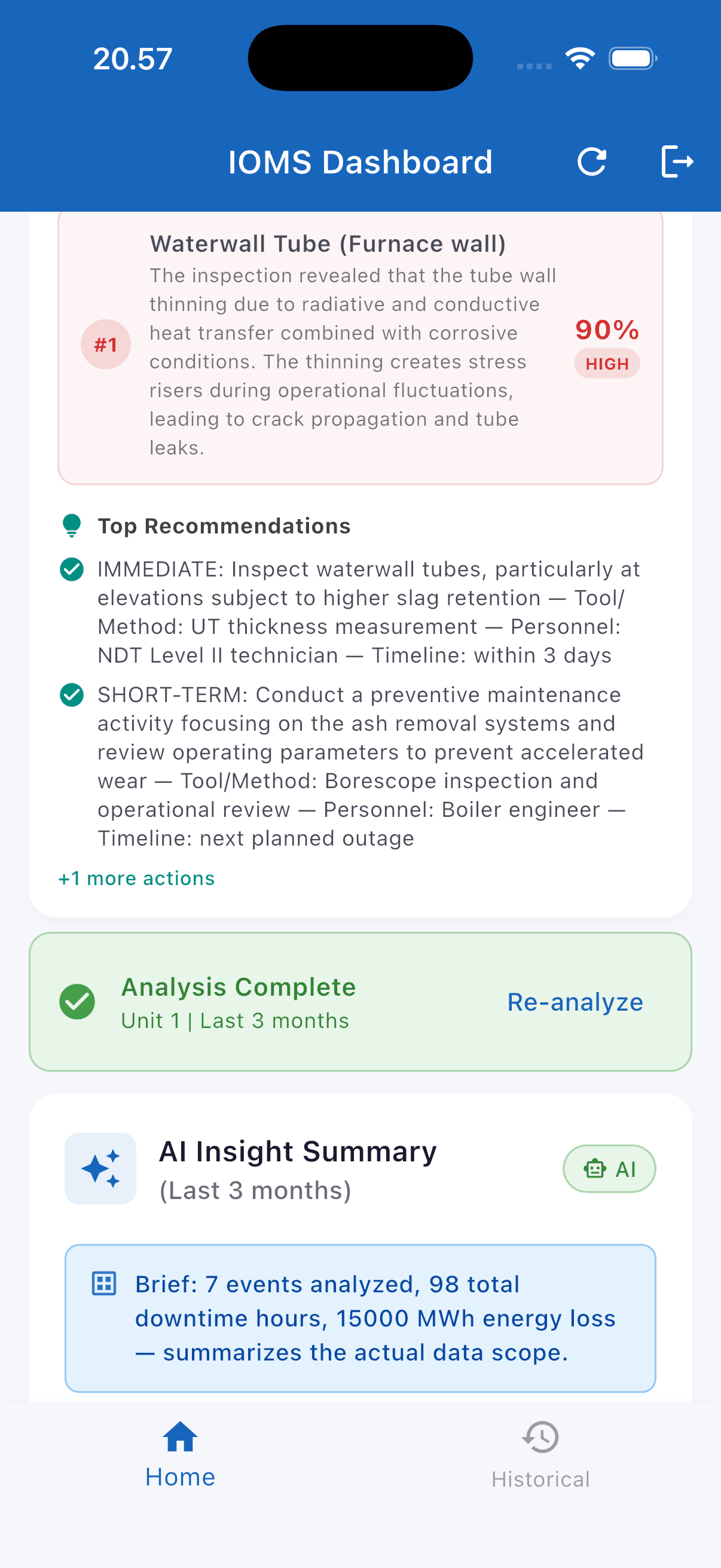 PLTU Bangka IOMS App screenshot 1