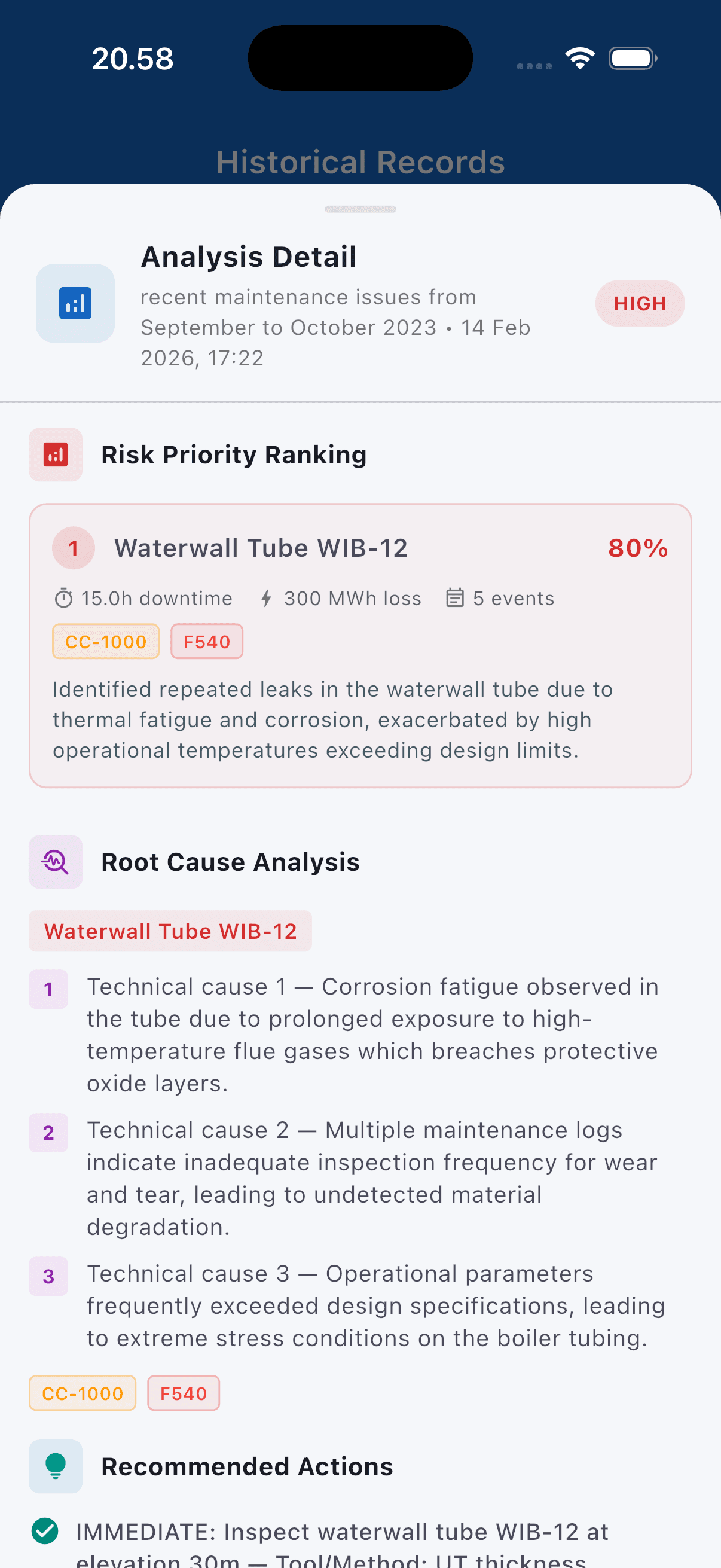 PLTU Bangka IOMS App screenshot 2